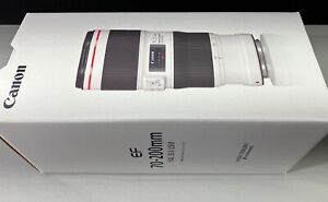 New ListingCanon EF 70–200mm f/4L IS II USM Camera Lens, White, Open Box (2309C002)