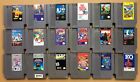 NES Game Lot 18 Games Mega Man 2 +3  All In Great Condition Darkman Simpsons