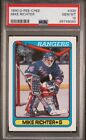 1990 O-PEE-CHEE #330 MIKE RICHTER RC Rookie Card RANGERS PSA 10