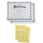 Certificate Paper – 48 Certificate of Achievement Award Certificates