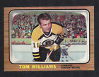 1966 Topps #38 Tom Williams Vintage Boston Bruins NHL Hockey 1966-67