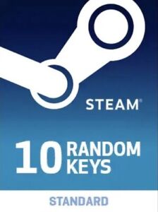 10 Random Digital Steam Key for PC [Region Free]