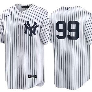 New York Yankees Aaron Judge #99 Jersey Pinstripes - Mens Large - NWT