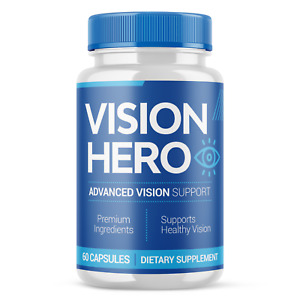 Vision Hero Eye Pills, VisionHero Eye Supplement for Vision Health (60 Capsules)