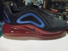 Nike Air Max 720 Men's Sneakers Size 9.5 Black Red Blue AO2924-014