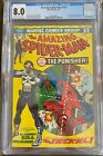 AMAZING SPIDER-MAN #129 (1974) CGC 8.0 OW / WHITE PAGES  1ST PUNISHER!