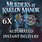 MTG MTGA Arena Code Card Prerelease 6 Booster Packs Murders at Karlov Manor MKM