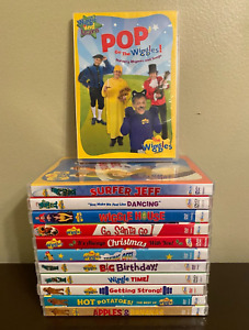 Wiggles DVD - LOT of 12 - Hot Potatoes - The Best of Kid Show -  Signing Dancing
