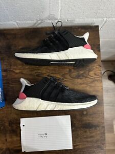 Size 12 - adidas EQT Support 93/17 Core Black Turbo Red 2017