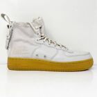 Nike Womens Air Force 1 Mid SF AA3966-005 Gray Casual Shoes Sneakers Size 6.5