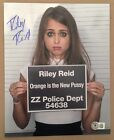 Riley Reid Signed 8X10 Photo. Adult Actress. Beckett COA. Sexy. Model. A29*