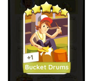 Bucket Drums ⭐ Monopoly Go 🎩 Fast Delivery ⚡
