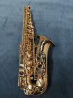 Eastar EAS-Ⅱ Student Alto Saxophone Gold Lacquer Alto, Needs Repair,w/ Case, NR!