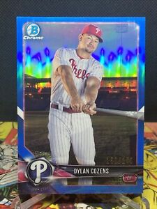 New Listing2018 Bowman Chrome Prospects Blue Refractor /150 Dylan Cozens #BCP63 1/1