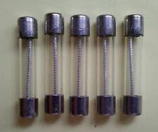 3AG Type Fuses (Normal & Slo-Blo) (Bussman or Littelfuse) (Lot of 5)