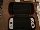 Nintendo Switch OLED Model- Comes With Pokemon Scarlet and Case - 64GB - White