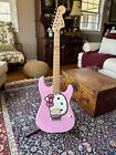 Hello Kitty Fender Squier guitar