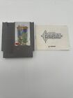Castlevania NES Authentic With Manual