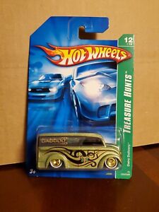 Hot Wheels 2006 Treasure Hunt Series #12/12 Dairy Delivery '07 Card Real Riders