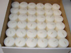 144 PACK CASE 10 Hour White Candle Table Votive Unscented Wax Survival Emergency