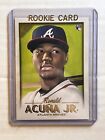 2018 Topps Gallery Ronald Acuna Jr Rookie RC #140 Braves Card