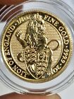 New Listing2016 Queen's Beasts LION of ENGLAND 1/4 oz Fine Gold 25 Pounds BU