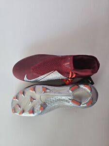 New with tags NIKE Phantom Vision Elite FG Team Red Maroon Soccer Cleats Mens 8