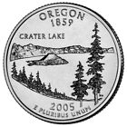 2005 Oregon D State Quarter.  Uncirculated from US Mint roll.