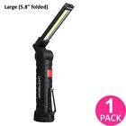 COB LED Work Light USB Rechargeable Magnetic Flashlight Hand Lamp Inspection