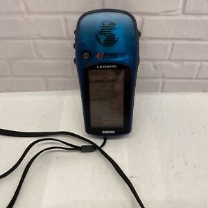 Garmin eTrex Legend H Blue Handheld LCD Display Waterproof Hiking GPS Navigator