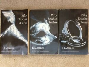 Fifty Shades of Grey Trilogy set Fifty Shades Darker, Fifty Shades Freed lot