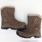 SOREL Waterfall Thinsulate Ultra WOMENS Winter Boots Size 9 Suede EUC