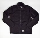 NWOT Zero Foxtrot Sherpa Jacket Black Fleece Full Zip Jacket | Men's Size L