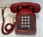 RED Western Electric Bell System 2500DMG Desk Touch Tone Phone Parts Or Repair