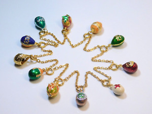 Joan RIvers 'Faberge' Egg Charms Collection - 11 Charms
