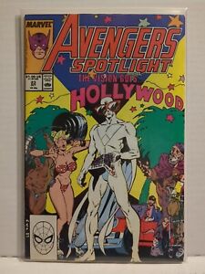 Avengers Spotlight #23 (Marvel Comics October 1989) 9.2 NM