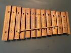 Xylophone 12 Tone Instrument Antique Wooden Musical Instrument Early American