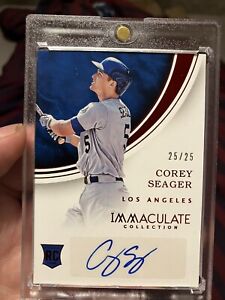 New ListingCorey Seager 2016 Immaculate Rookie Auto 25/25