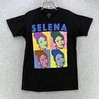 Selena Women's T-Shirt Small S Selena Quintanilla Graphic Logo Short Sleeve