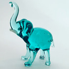 New Color!! Murano Glass Handcrafted Unique Baby Elephant Figurine, Glass Art