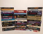Massive VTG Sci-Fi PB Book Lot of 42 Novels Mostly 1980s Baen, TOR, ACE Bantam