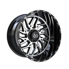 TIS 20x10 Wheel Gloss Black Machined 544MB 6x120/6x5.5 -19mm Aluminum Rim