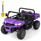 12V Kids Car 2 Seaters Wheels Ride-on Electric Dump Truck Kids W/ Remote Control