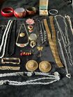 Vintage Womens Jewelry Lot signed and unsigned Swarovski, Coro, etc 25 pieces