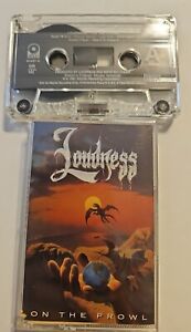 LOUDNESS - On The Prowl Cassette Tape 80's Metal Japanese  Atco