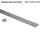 Stainless Steel Flat Bar Stock 1/8
