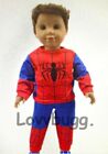 Spiderman Pajamas Costume for American Girl Boy 18