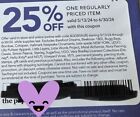 THE PAPER STORE COUPON, 25% Off One Item 5/13-6/30/24