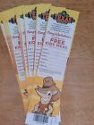 TEXAS ROADHOUSE KIDS MEAL Coupons with Adult Entree Purch. Lot of 10