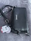MUNDI RFID Clutch Cross Body, Wallet & Phone Bag Black